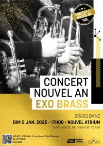 "Exo Brass" - Concert du Nouvel An # Saint Avertin @ Nouvel Atrium | Saint-Avertin | Centre-Val de Loire | France