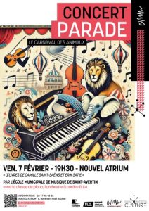 Concert "Parade" de l'Ecole Municipale de musique # Saint Avertin @ Nouvel Atrium | Saint-Avertin | Centre-Val de Loire | France