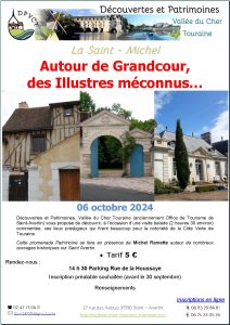 La Saint-Michel : Autour de Grandcour, des Illustres méconnus ...  # Saint Avertin @ rue de la Houssaye | Saint-Avertin | Centre-Val de Loire | France