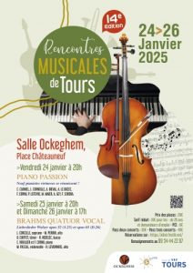 14 ème Rencontres Musicales de Tours  # Tours @ Salle Jean de Ockeghem | Tours | Centre-Val de Loire | France