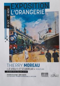 " A voiles et à vapeur " - Thierry Moreau # Saint Avertin @ Orangerie de Cangé | Saint-Avertin | Centre-Val de Loire | France